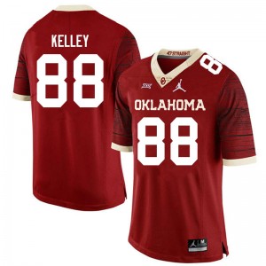 Men Jordan Kelley Crimson OU Sooners Jordan Brand Limited College Football #88 Jersey 618169-745