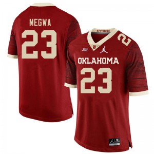 Men Emeka Megwa Retro Oklahoma Sooners College Football #23 Jersey 694293-463