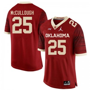 Men Daeh McCullough Retro OU College Football #25 Jersey 731391-984