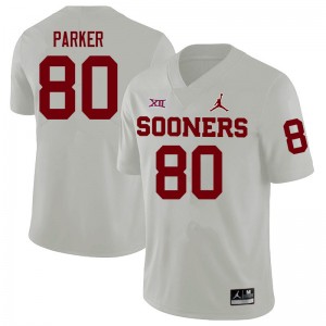 Men Daniel Parker White OU College Football #80 Jersey 790869-346