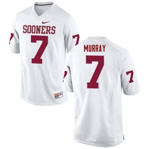 Men DeMarco Murray White Oklahoma College Football #7 Jersey 711910-385