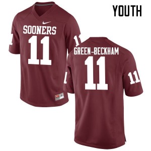 Youth Dorial Green-Beckham Crimson OU College Football #11 Jersey 450298-277
