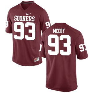 Men Gerald McCoy Crimson Oklahoma Sooners College Football #93 Jersey 847037-423