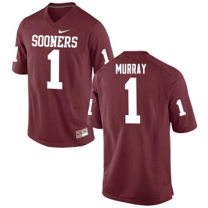 Men Kyler Murray Crimson Oklahoma Sooners College Football #1 Jersey 472127-332