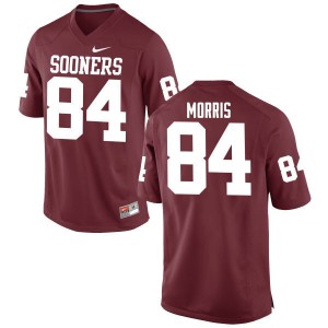 Men Lee Morris Crimson Sooners College Football #84 Jersey 334912-863