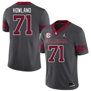 Men Logan Howland Charcoal OU 2024 SEC Conference #71 Jersey 835047-310