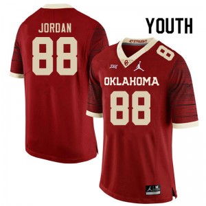 Youth Jacob Jordan Retro OU College Football #88 Jersey 811283-124