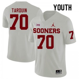 Youth Michael Tarquin White OU Sooners College Football #70 Jersey 450837-844